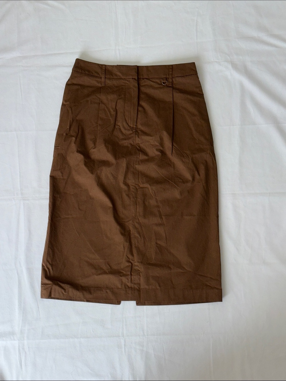 Brown Pencil Skirt - Massimo Dutti